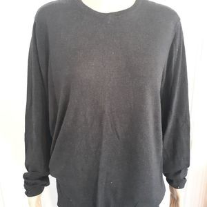 J. McLaughlin Sweater Scoop Neck Gray Womens Size Medium